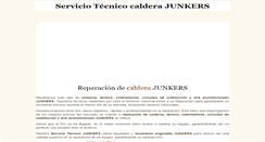 Desktop Screenshot of junkers.reparacion-caldera.com