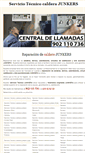 Mobile Screenshot of junkers.reparacion-caldera.com